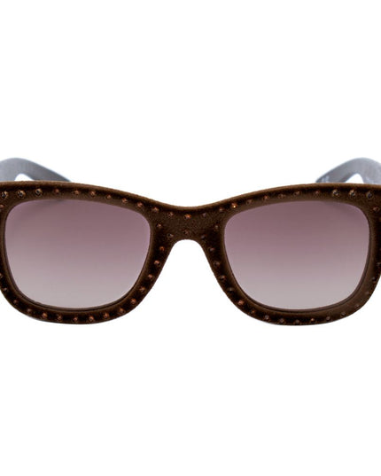 Italia Independent Brown Acetate Sunglasses