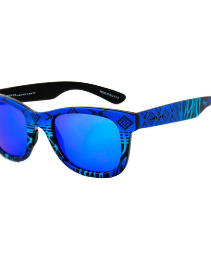 Italia Independent Blue Acetate Sunglasses