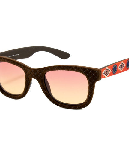 Italia Independent Brown Acetate Sunglasses