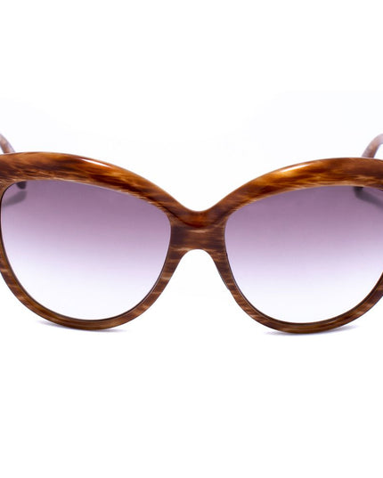 Italia Independent Brown Acetate Sunglasses