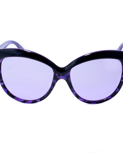 Italia Independent Purple Acetate Sunglasses