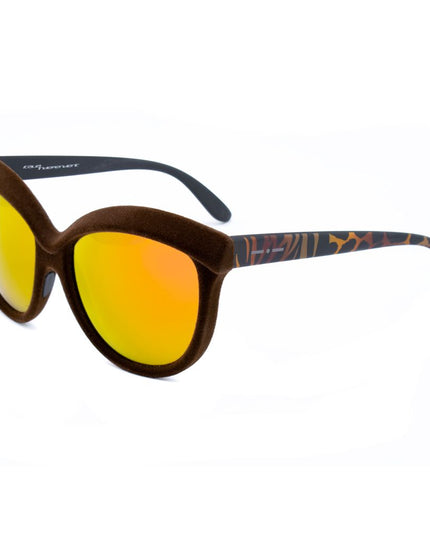 Italia Independent Brown Acetate Sunglasses