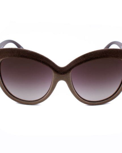 Italia Independent Brown Acetate Sunglasses