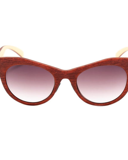 Italia Independent Brown Acetate Sunglasses
