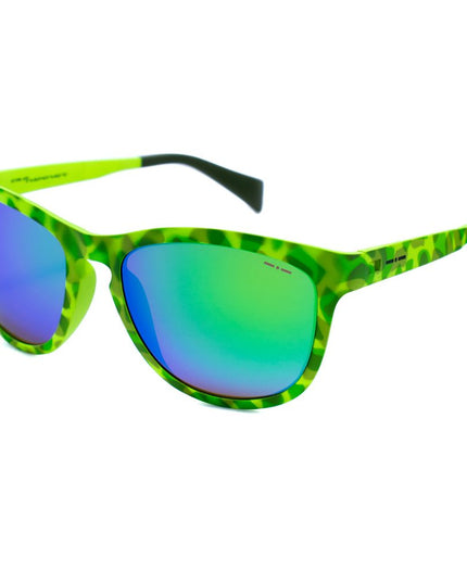 Italia Independent Green Acetate Sunglasses