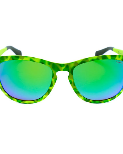 Italia Independent Green Acetate Sunglasses
