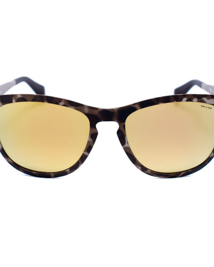 Italia Independent Brown Acetate Sunglasses
