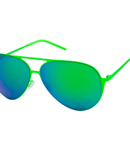 Italia Independent Green Metal Sunglasses