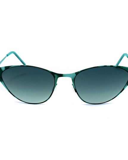 Italia Independent Green Metal Sunglasses