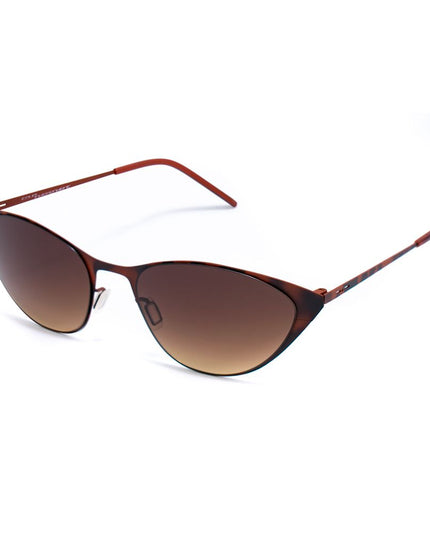 Italia Independent Brown Metal Sunglasses