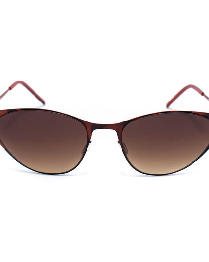 Italia Independent Brown Metal Sunglasses