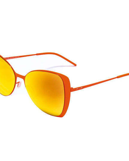 Italia Independent Red Metal Sunglasses