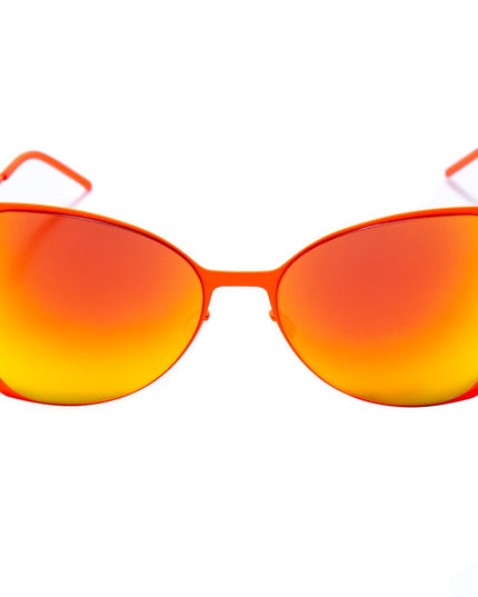 Italia Independent Red Metal Sunglasses