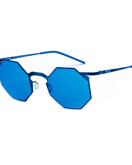 Italia Independent Blue Metal Sunglasses