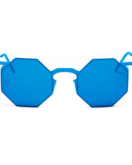 Italia Independent Blue Metal Sunglasses