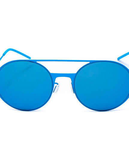 Italia Independent Blue Metal Sunglasses