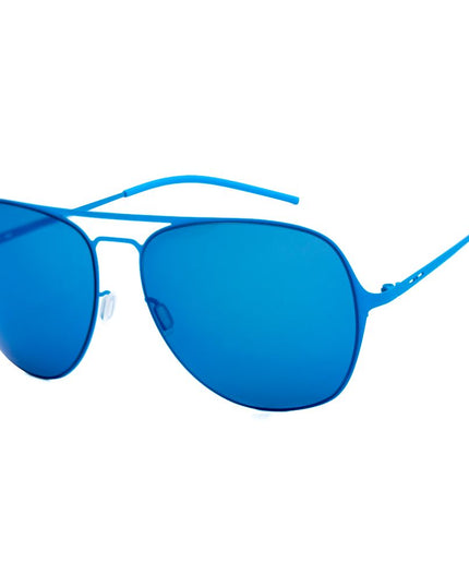 Italia Independent Blue Metal Sunglasses