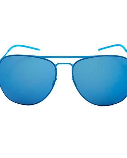 Italia Independent Blue Metal Sunglasses