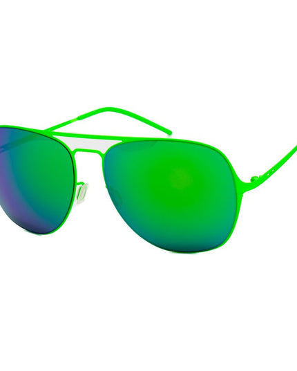 Italia Independent Green Metal Sunglasses