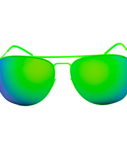 Italia Independent Green Metal Sunglasses