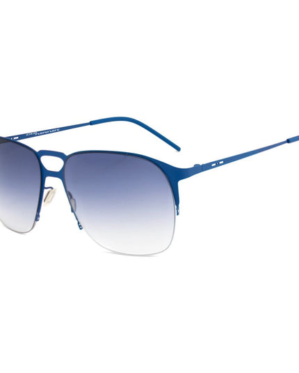 Italia Independent Blue Metal Sunglasses