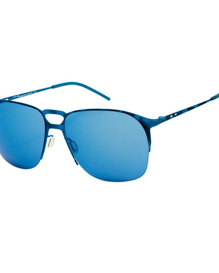 Italia Independent Blue Metal Sunglasses