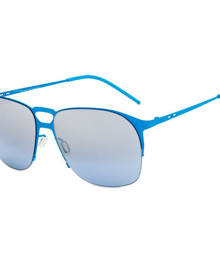 Italia Independent Blue Metal Sunglasses