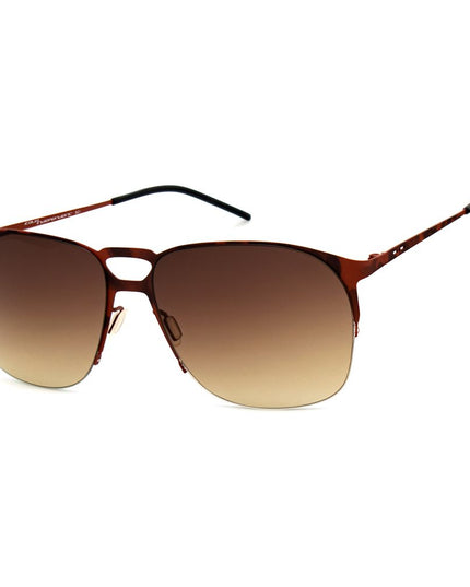 Italia Independent Brown Metal Sunglasses