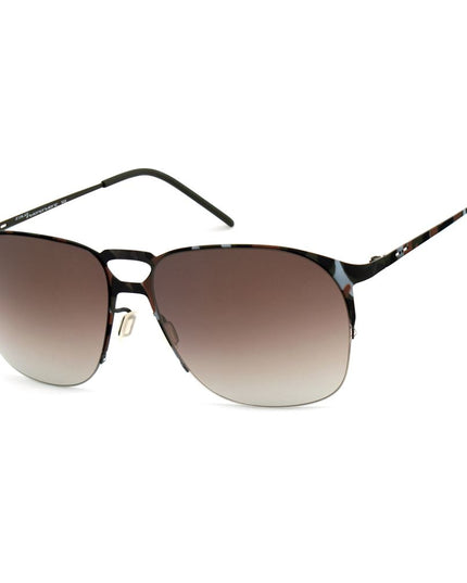 Italia Independent Brown Metal Sunglasses
