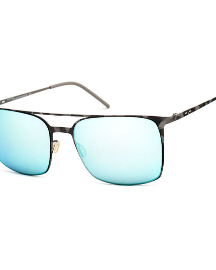 Italia Independent Gray Metal Sunglasses