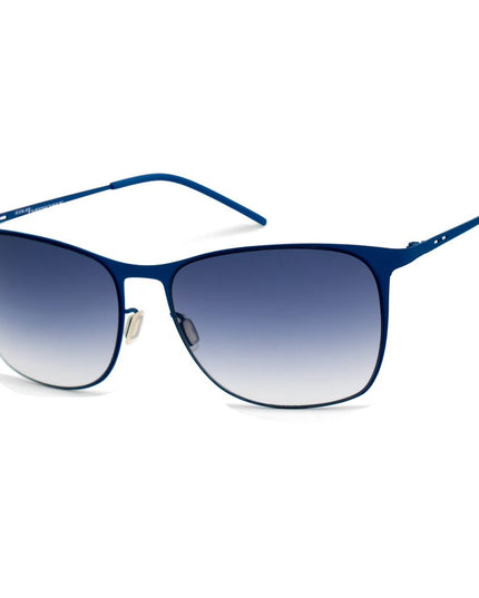Italia Independent Blue Metal Sunglasses
