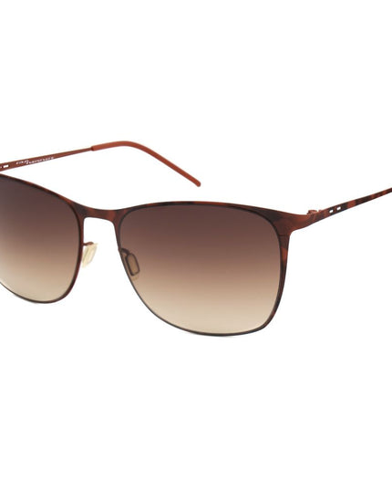 Italia Independent Brown Metal Sunglasses