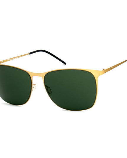 Italia Independent Gold Metal Sunglasses