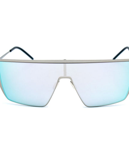 Italia Independent Silver Metal Sunglasses