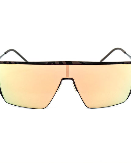 Italia Independent Brown Metal Sunglasses