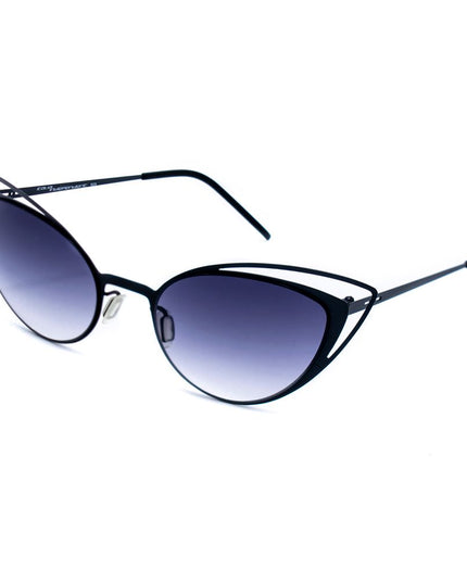 Italia Independent Black Metal Sunglasses