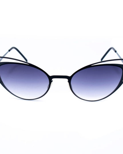 Italia Independent Black Metal Sunglasses