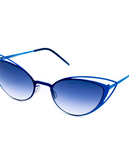 Italia Independent Blue Metal Sunglasses