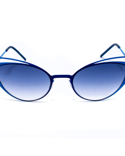 Italia Independent Blue Metal Sunglasses