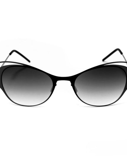 Italia Independent Black Metal Sunglasses