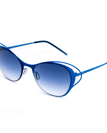 Italia Independent Blue Metal Sunglasses
