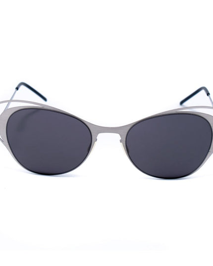 Italia Independent Silver Metal Sunglasses