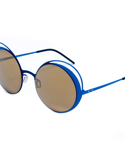 Italia Independent Blue Metal Sunglasses