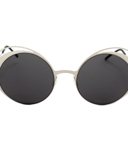 Italia Independent Gray Metal Sunglasses