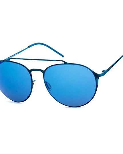 Italia Independent Blue Metal Sunglasses