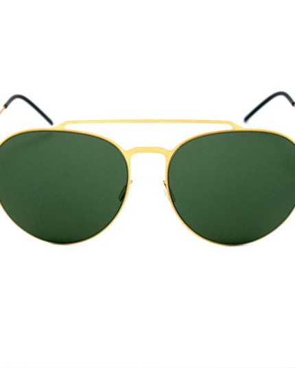 Italia Independent Gold Metal Sunglasses