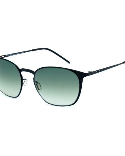 Italia Independent Black Metal Sunglasses