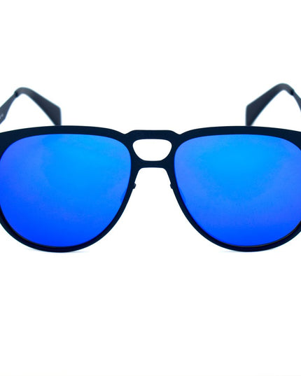 Italia Independent Black Metal Sunglasses
