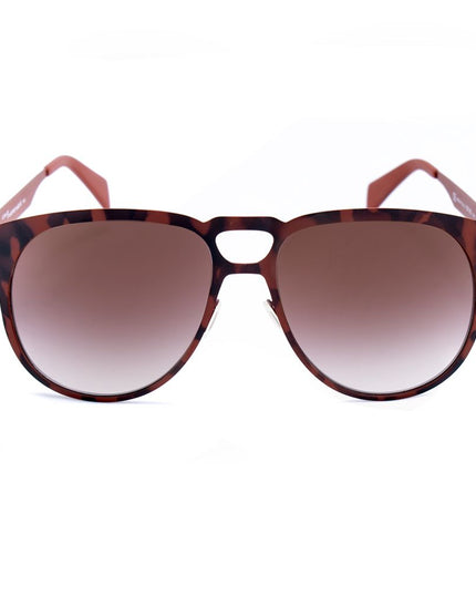 Italia Independent Brown Metal Sunglasses