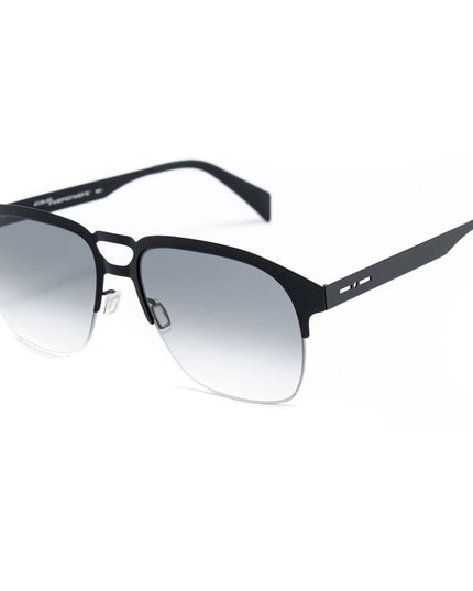 Italia Independent Black Metal Sunglasses
